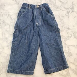 Vintage‎ Sesame Street 6/9 months Cotton denim carpenter jeans